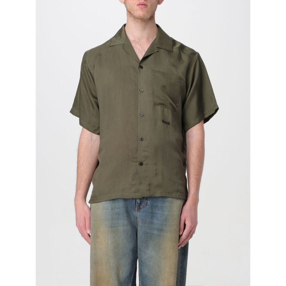 Msgm Shirt Men Military
